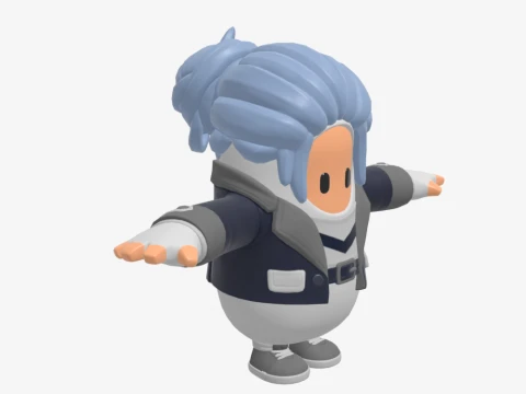 Kenji Fall Guy - Fortnite 3D Model