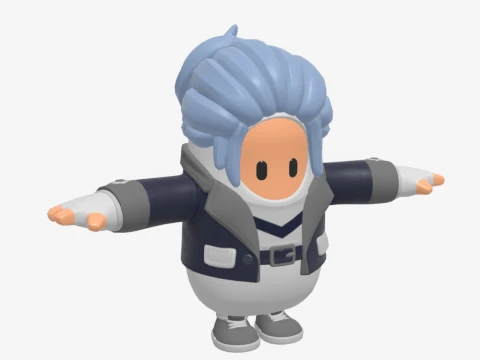 Kenji Fall Guy - Fortnite 3D Model