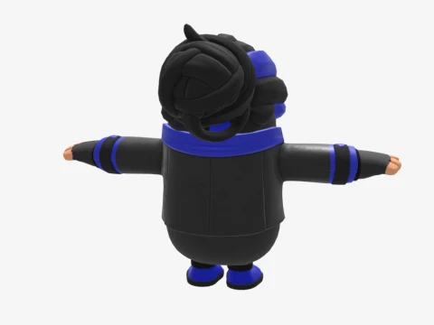 Indigo Kuno Fall Guy - Fortnite 3D Model