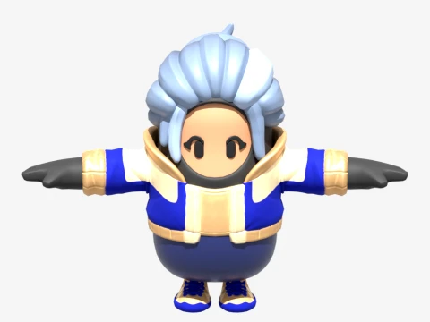 Champion Kuno Fall Guy - Fortnite 3D Model