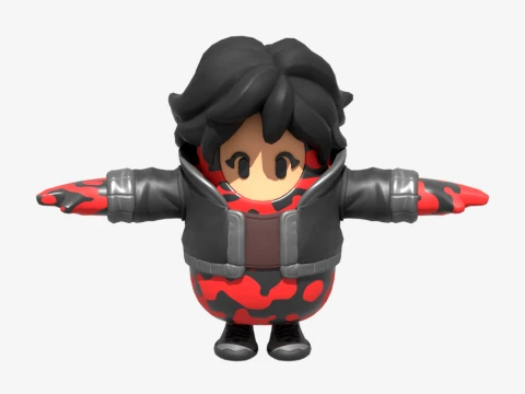 Sorana Fall Guy - Fortnite Modello 3D
