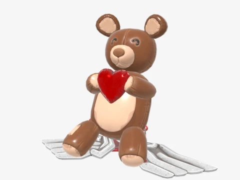 Bear Force One Glider - Fortnite 3D Model
