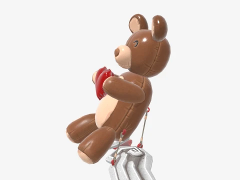 Bear Force One Glider - Fortnite 3D Model