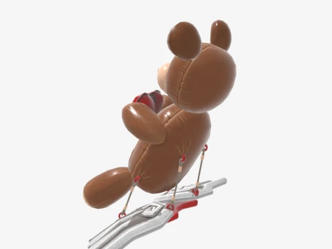 Bear Force One Glider - Fortnite 3D Model