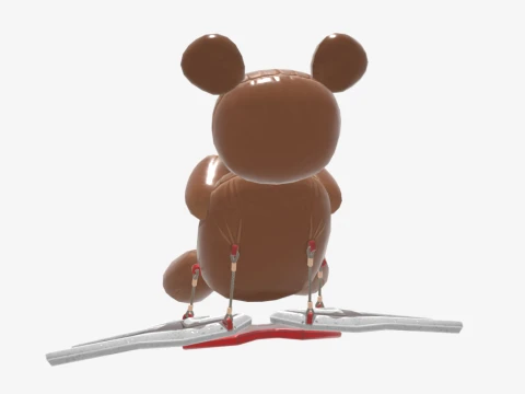 Bear Force One Glider - Fortnite 3D Model