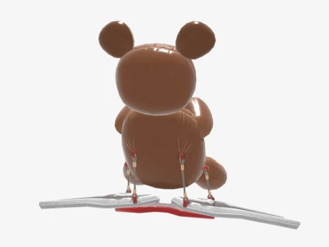Bear Force One Glider - Fortnite 3D Model