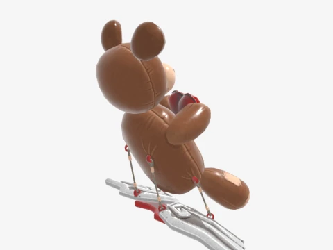 Bear Force One Glider - Fortnite 3D Model