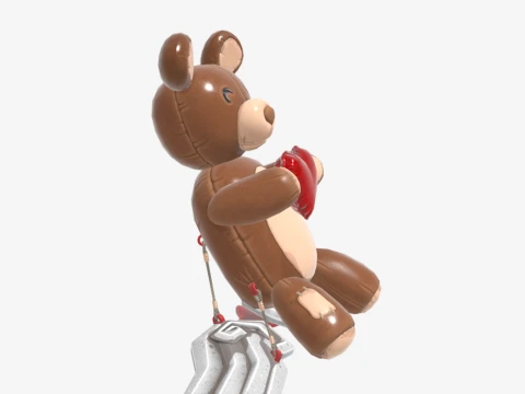 Bear Force One Glider - Fortnite 3D Model