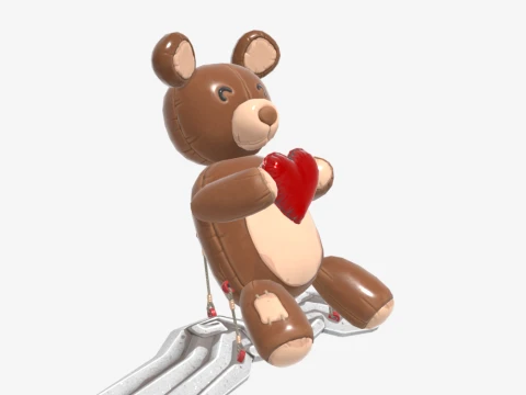 Bear Force One Glider - Fortnite 3D Model
