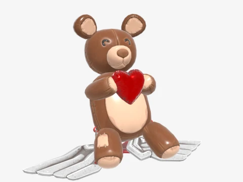 Bear Force One Glider - Fortnite 3D Model