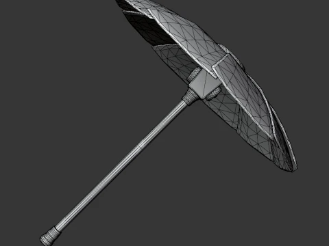 Snowflake Glider - Fortnite 3D Model
