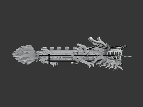 Royale Dragon Glider - Fortnite 3D Model