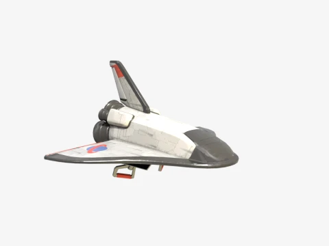 Планер Orbital Shuttle - Fortnite 3D Модель