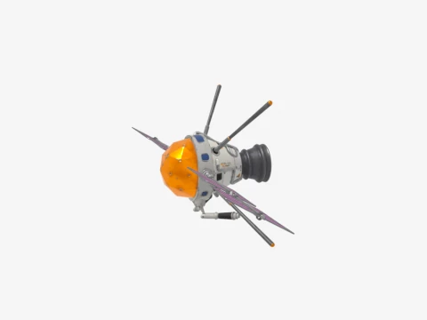 Planetary Probe Glider - Fortnite 3D Model