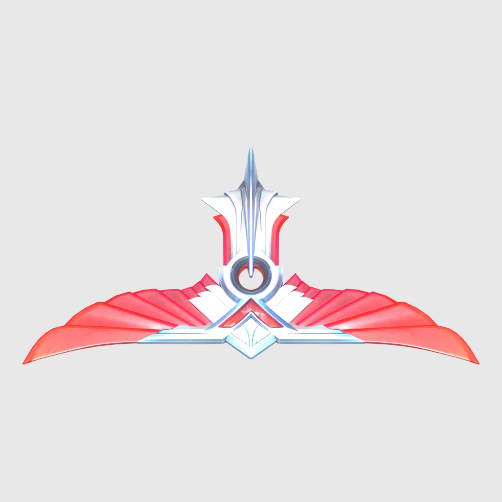 Wings of Valor Glider - Fortnite 3D Model .c4d .max .obj .3ds .fbx .stl .blend 