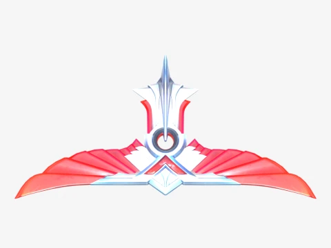 Wings of Valor Glider - Fortnite 3D Модель