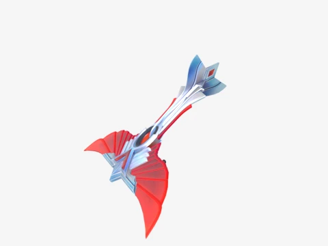 Wings of Valor Glider - Fortnite 3D Model