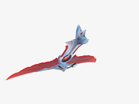 Wings of Valor Glider - Fortnite 3D Model