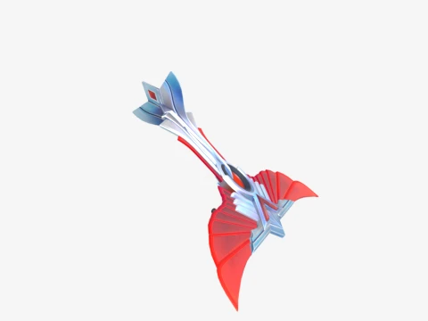 Wings of Valor Glider - Fortnite 3D Model