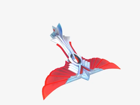 Wings of Valor Glider - Fortnite 3D Model