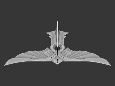 Wings of Valor Glider - Fortnite 3D Model