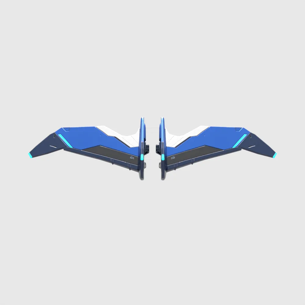 Intrepid Glider - Fortnite 3D Model .c4d .max .obj .3ds .fbx .stl .blend 