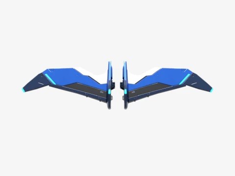 Intrepid Glider - Fortnite 3D Модель