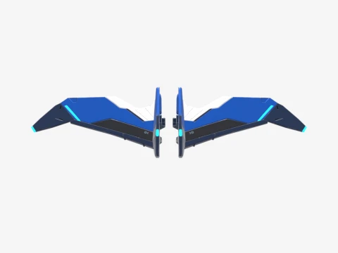 Intrepid Glider - Fortnite 3D Model