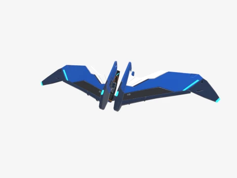 Intrepid Glider - Fortnite 3D Model