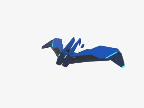 Intrepid Glider - Fortnite 3D Model