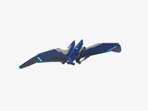 Intrepid Glider - Fortnite 3D Model