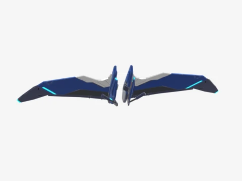 Intrepid Glider - Fortnite 3D Model