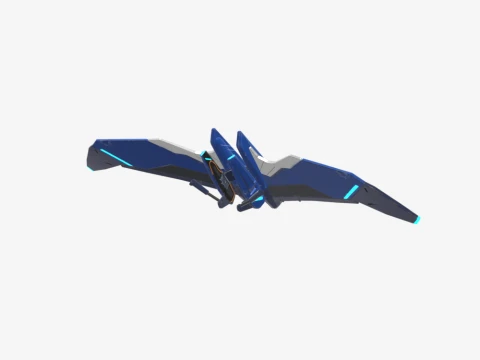 Intrepid Glider - Fortnite 3D Model