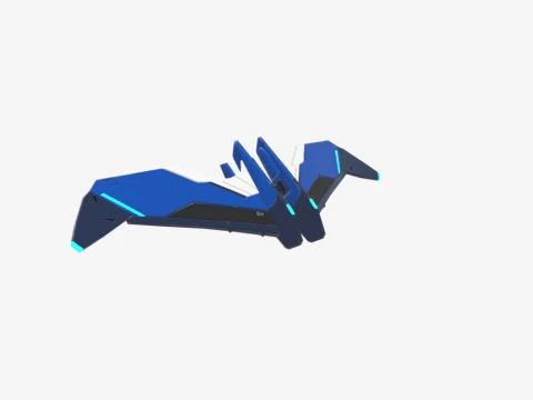 Intrepid Glider - Fortnite 3D Model