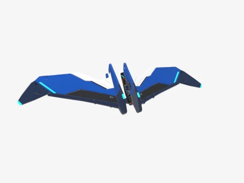 Intrepid Glider - Fortnite 3D Model