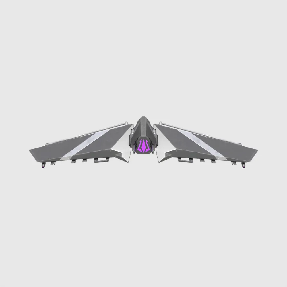 Split Wing Glider - Fortnite 3D Model .c4d .max .obj .3ds .fbx .stl .blend 