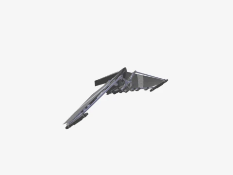 Split Wing Glider - Fortnite 3D Model