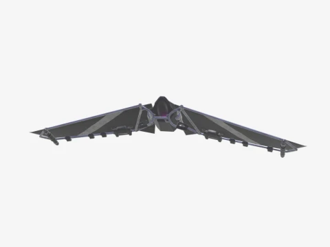 Split Wing Glider - Fortnite 3D Model
