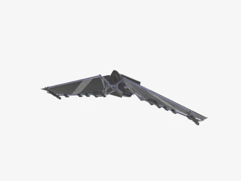 Split Wing Glider - Fortnite 3D Model