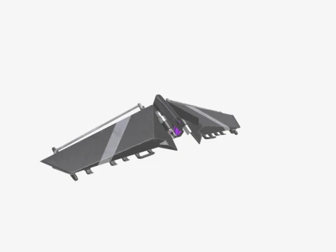 Split Wing Glider - Fortnite 3D Model