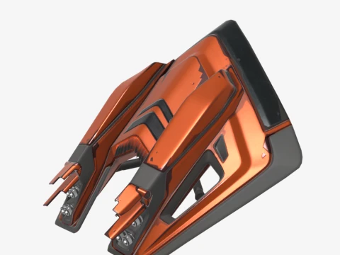 Forerunner Glider - Fortnite 3D Model