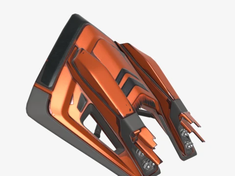 Forerunner Glider - Fortnite 3D Model
