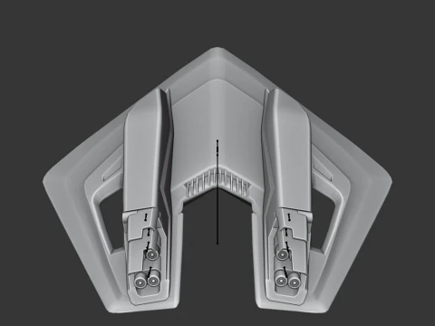 Forerunner Glider - Fortnite 3D Model