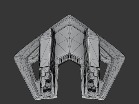 Forerunner Glider - Fortnite 3D Model