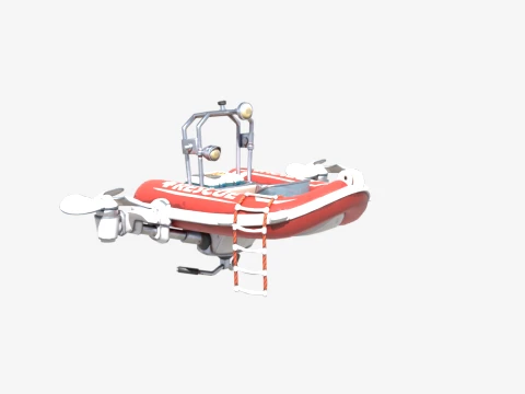 Splashdown Glider - Fortnite 3D Модель