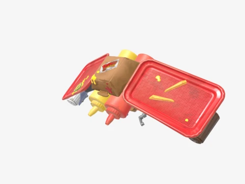 Flying Saucer Glider - Fortnite 3D Model