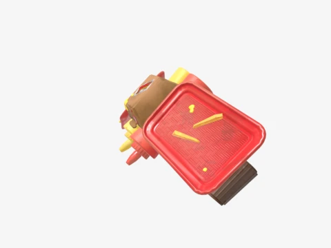 Flying Saucer Glider - Fortnite 3D Model