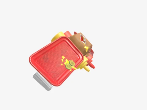 Flying Saucer Glider - Fortnite 3D Model