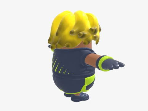 Hana Fall Guy - Fortnite Modelo 3D