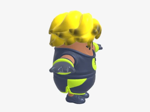 Hana Fall Guy - Fortnite Modelo 3D